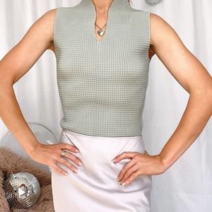 "Ripple Me This" All Sizes Sage Green Top